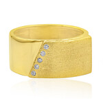 Zilveren ring met I1 (G) Diamanten (Annette)