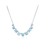 Collana in argento con Larimar