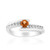 Tepetate Topaz Silver Ring