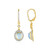 Ofiki Aquamarine Silver Earrings
