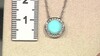 Collar en plata con Turquesa bella durmiente (Faszination Türkis)