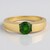 Anello in argento con Diopside Russo