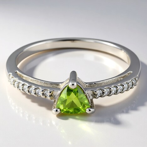 Bague en argent et Tourmaline