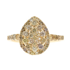 SI2 Fancy-Brillant-Goldring