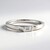 Bague en argent et Zircon