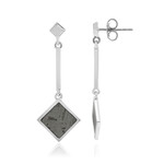 Aletai-Meteorite Silver Earrings