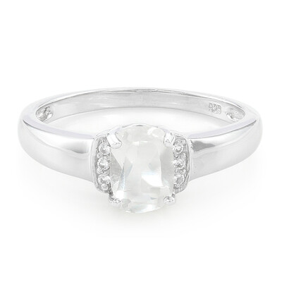 Bague en argent et Orthose