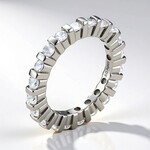 Anello in argento con Zircone