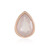 Rose Quartz Silver Pendant (MONOSONO COLLECTION)