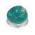 Dioptase Silver Ring (Bali Barong)