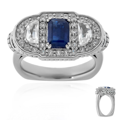 Nepalesischer Kyanit-Silberring (Dallas Prince Designs)