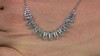 Collar en plata con Topacio azul cielo