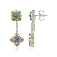 Edelstein-Silberohrringe (Gems en Vogue)