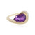 Sibirischer Amethyst-Goldring (de Melo Gold)