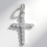 Ciondolo in argento con Danburite