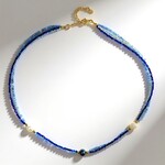 Collana in argento con Acquamarina Brasiliana (Riya)