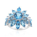Anello in argento con Topazio Marambaia (de Melo)