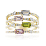 Gouden ring met saffieren (CIRARI)