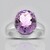 Anello in argento con Ametista