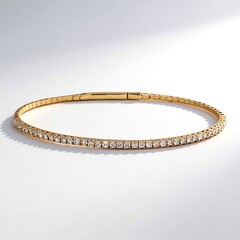 Bracciale in oro con Diamante SI1 (H) (CIRARI)