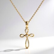 Collana in oro con Diamante I1 (H) (CIRARI)