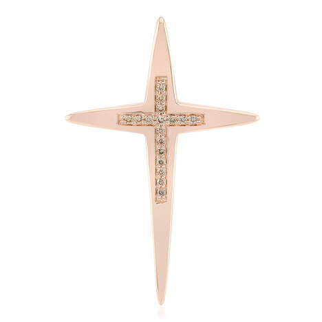 Ciondolo in argento con Diamante Argyle Rose de France I1 (Annette)