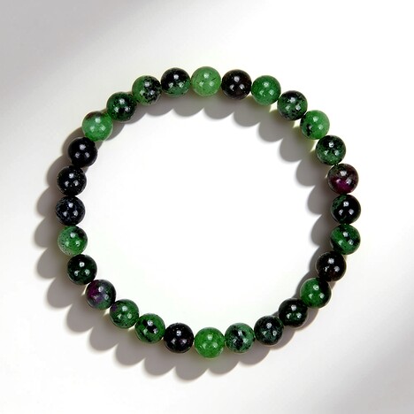 Bracelet et Rubis Zoïsite