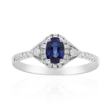 Blauer Ceylon-Saphir-Goldring (CIRARI)