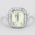 Anello in argento con Kunzite Canarino