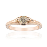 Anello in oro con Diamante Rose de France VS1 di Argyle