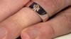Zilveren ring met I1 Argyle-Rose de France diamanten (Annette)