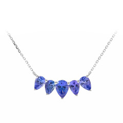 Collana in oro con Tanzanite AAA (CIRARI)
