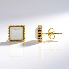 Orecchini in argento con Madreperla (Joias do Paraíso)