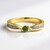 Anello in oro con Demantoide del Madagascar (John Ferry)