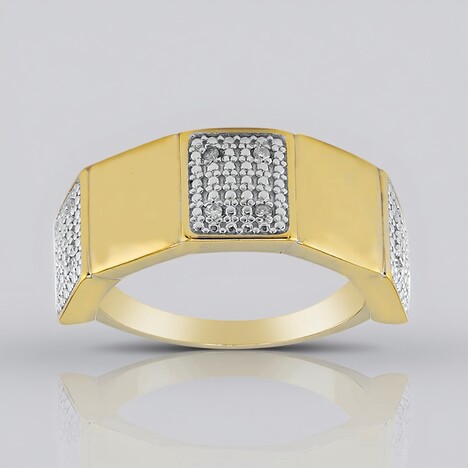 Anello in argento con Diamante I3 (I)
