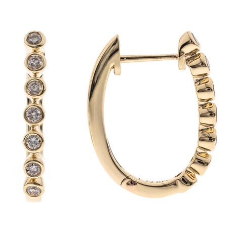 Boucles d'oreilles en or et Diamant I1 (H) (CIRARI)