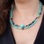 Amazonite Silver Necklace (Riya)