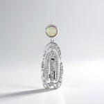 Ciondolo in argento con Opale di Welo (MONOSONO COLLECTION)