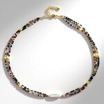Collana in argento con Perla d'Acqua Dolce Bianca (Riya)