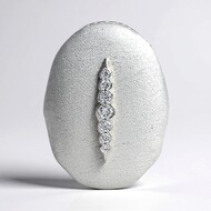 Ciondolo in argento con Diamante