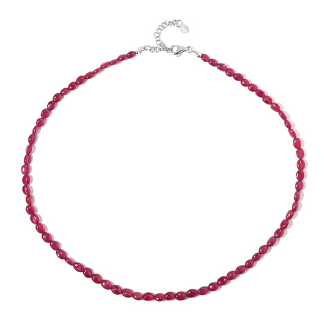 Collar en plata con Rubí de Bemainty