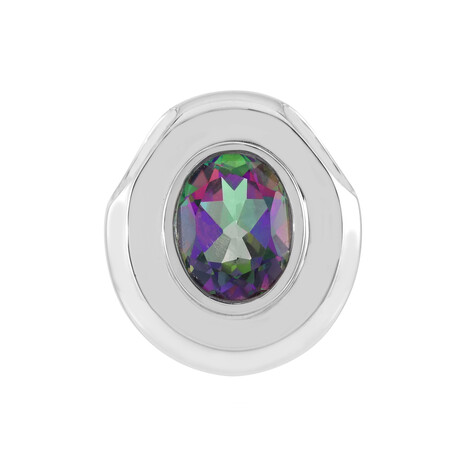 Colgante en plata con Topacio Místico  (MONOSONO COLLECTION)