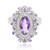 Amethyst-Silberring