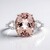 Anello in oro con Morganite AAA (CIRARI)
