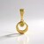 Ciondolo in argento con Diamante Giallo I3