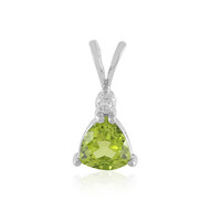 Peridot-Silberanhänger
