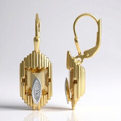 Orecchini in argento con Citrino