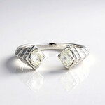 Anello in oro con Diamante I2 (H) (de Melo Gold)
