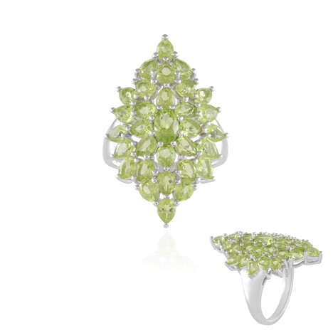 Peridot-Silberring