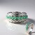 Bague en argent et Emeraude de Russie (de Melo)